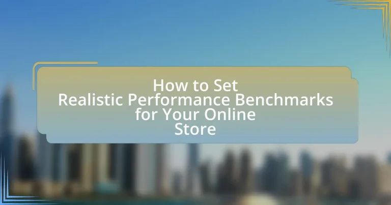 How to Set Realistic Performance Benchmarks for Your Online Store