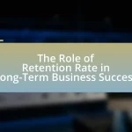 The Role of Retention Rate in Long-Term Business Success