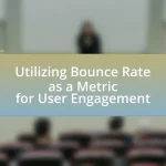 Utilizing Bounce Rate as a Metric for User Engagement
